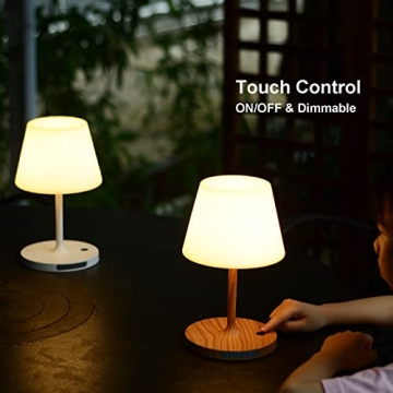 LOTITOL USB Rechargeable Waterproof Outdoor Table Lamp