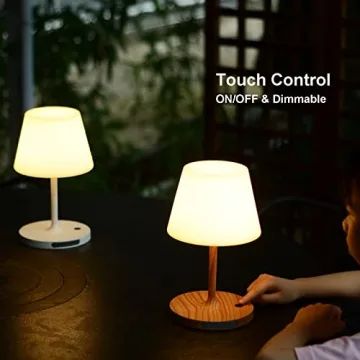 LOTITOL USB Rechargeable Waterproof Outdoor Table Lamp