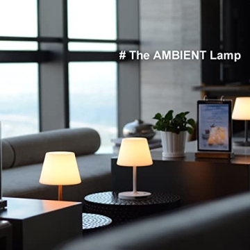 LOTITOL USB Rechargeable Waterproof Outdoor Table Lamp