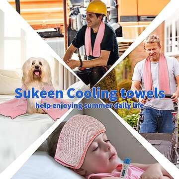 Sukeen Cooling Towel – Quick-Drying & Breathable