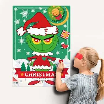 Fun Pin The Heart Christmas Game for All Ages