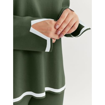 LILLUSORY Women Fall 2 Piece Lounge Set for Comfort