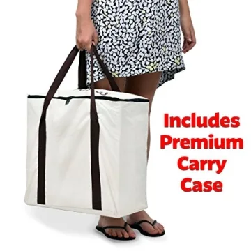 GoSports Giant Wooden Toppling Tower - Fun for Everyone