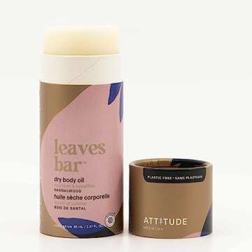 ATTITUDE Dry Body Oil, EWG Verified and Plastic-free, Plant and Mineral-Based Ingredients, Vegan and...