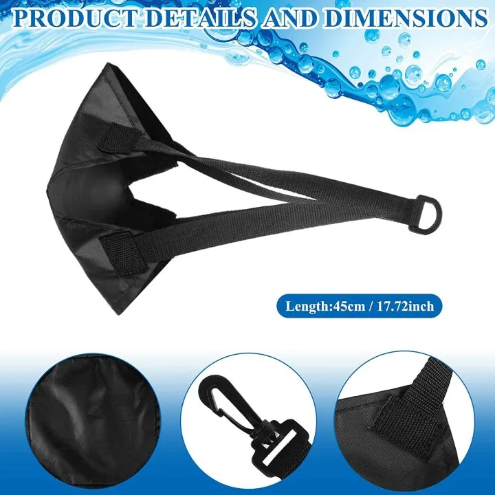 Swim Parachute Resistance Training Belt Set