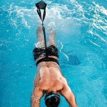 Swim Parachute Resistance Training Belt Set