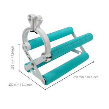 PYD Life Cup Tumbler Cradle Holder for Sublimation Craft Mint Green with White Plastic Tumblers Cups...