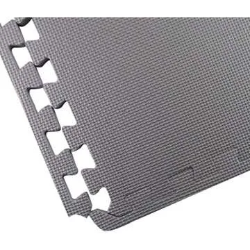 BalanceFrom EVA Foam Interlocking Exercise Mat - 144 Sq Ft