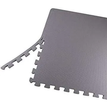 BalanceFrom EVA Foam Interlocking Exercise Mat - 144 Sq Ft