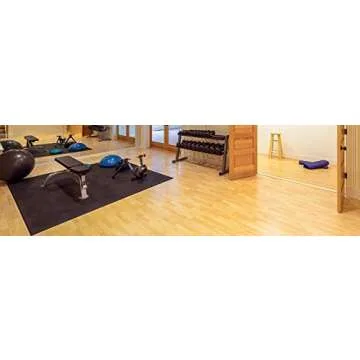 BalanceFrom EVA Foam Interlocking Exercise Mat - 144 Sq Ft