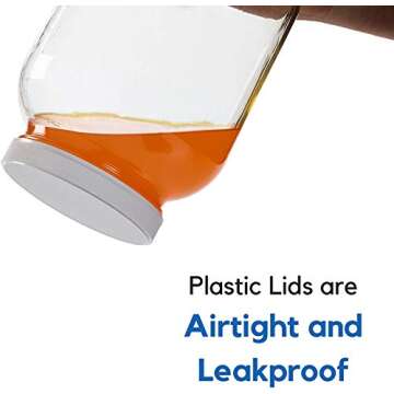 1 Gallon Glass Jar - Perfect for Kombucha and Canning