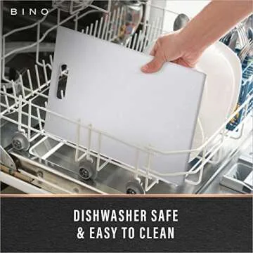 BINO 3-Piece Durable Cutting Board Set - Dishwasher Safe