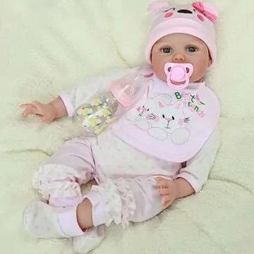 Kaydora 22 Inch Realistic Reborn Baby Girl Doll Gift