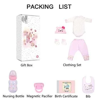 Kaydora 22 Inch Realistic Reborn Baby Girl Doll Gift