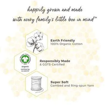 Burt's Bees Baby Baby Boy's PJ Set, Tee and Pant 2-Piece Pajamas, 100% Organic Cotton, Candy Blue Tie Dye, 5T