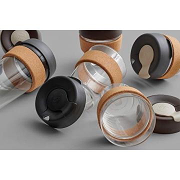 KeepCup Brew Cork Reusable Glass Coffee Cup 16oz