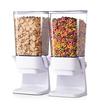 Stylish Zeadesign Cereal Dispenser Set for Efficient Storage
