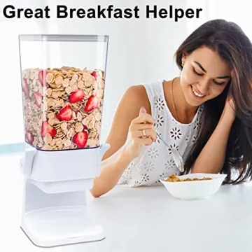 Stylish Zeadesign Cereal Dispenser Set for Efficient Storage