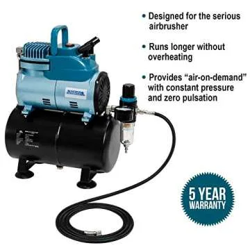 Master Airbrush TC-40T Professional Compressor with Tank