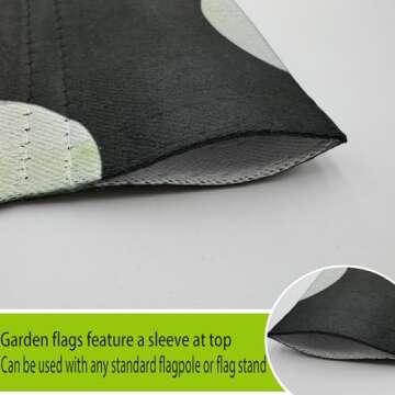 St Patricks Day Shamrock Garden Flags 12x18 Inch -Double Sided Heavy Duty Small Shamrock Yard Flags UV protection Fade Resistant for Holiday Decoration Outdoor