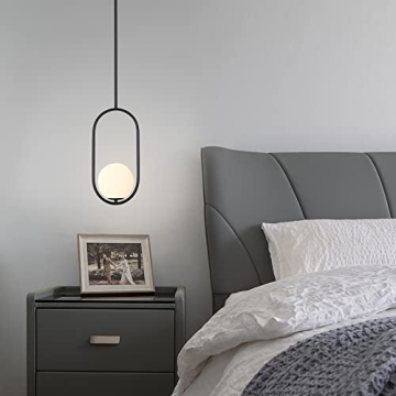 SeeU Modern Black Pendant Light for Stylish Interiors