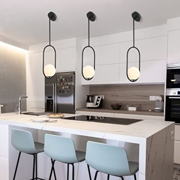 SeeU Modern Black Pendant Light for Stylish Interiors