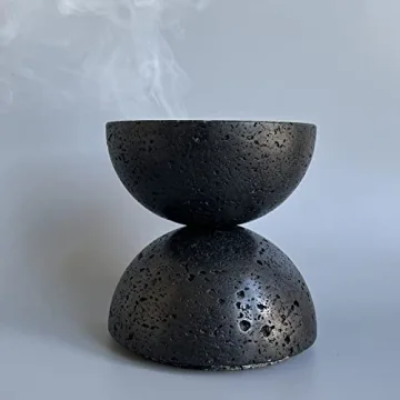 Elegant SAIDKOCC 9 Holes Marble Incense Burner