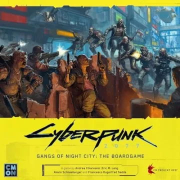 CMON Cyberpunk 2077 Board Game - Dominate Night City
