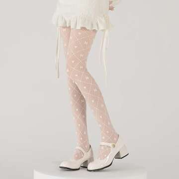 Sahabowi Women's Sexy Sheer Tights, High Waist Pantyhose, Vintage Control Top Stockings,Cartoon Mous...