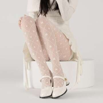 Sahabowi Women's Sexy Sheer Tights, High Waist Pantyhose, Vintage Control Top Stockings,Cartoon Mouse White(LW2022081506,1pcs)