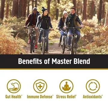 Om Mushroom Master Blend with Reishi & Lion’s Mane Powder