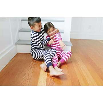 Kids Organic Cotton Pajama Set for Cozy Sleep