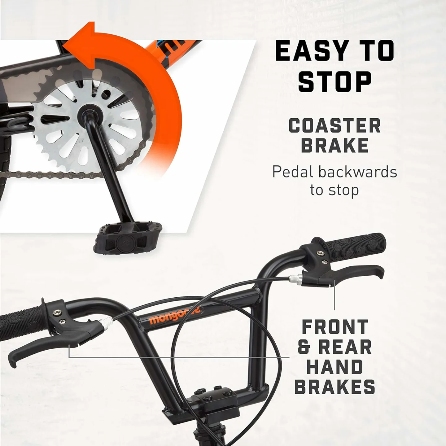 Mongoose Switch and Stun Kids BMX Bike 5-8 Years