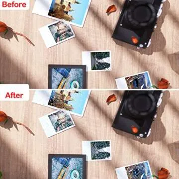 Holographic-Sticker Paper, 24 Sheets Holographic-Vinyl Sheets Self-Adhesive Transparent-Holographic PermanentVinyl Overlay-Laminate for Stickers for DIY Crafts