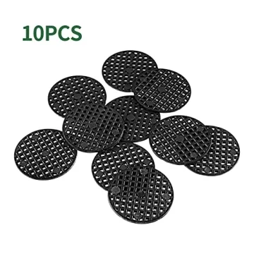 10 Flower Pot Hole Mesh Pads - Durable Drainage Solution