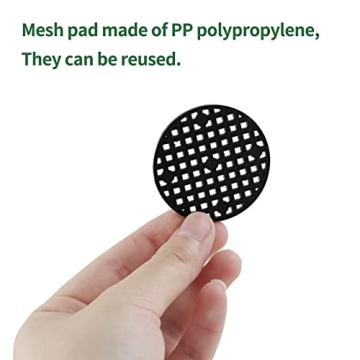 10 Flower Pot Hole Mesh Pads - Durable Drainage Solution