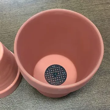 10 Flower Pot Hole Mesh Pads - Durable Drainage Solution