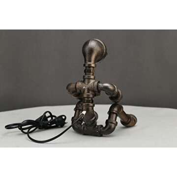 DOVDOV Retro Industrial Robot Water Pipe Lamp