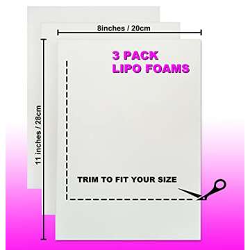 Abdominal Board 360 Lipo Foam Ab Board Post Surgery Liposuction Waist Belly Wrap Board for Lipo Reco...