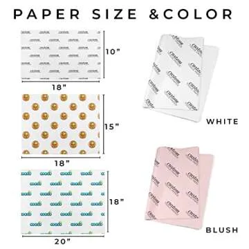 COACO Personalized Tissue Paper - Custom Design & Logo