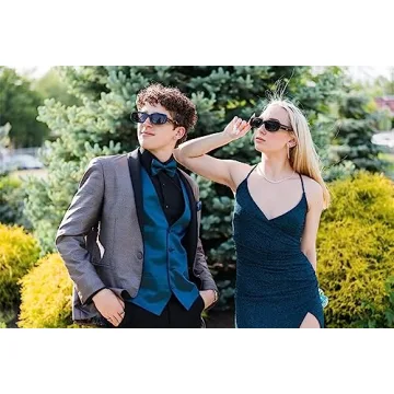 Retro 90s Rectangle Sunglasses - ADE WU Style