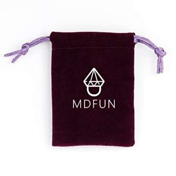 MDFUN Luxurious Rose Gold Plated Cubic Zirconia Infinity Love Solitaire Promise Eternity Ring (rose-gold-plated-brass, 5)