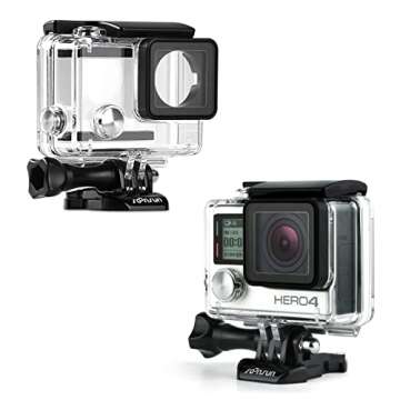SOONSUN Waterproof Case for GoPro Hero 3/3+/4 - 40 Meters Dive Housing