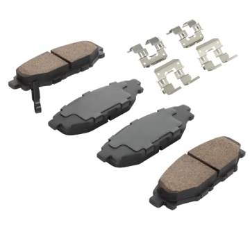 Quality-Built Premium Ceramic Rear Brake Pads for Subaru Models