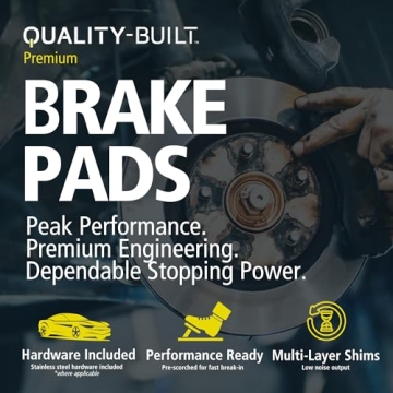 Top Quality Subaru Compatible Ceramic Brake Pads