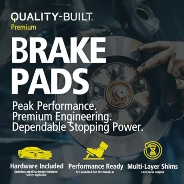 Top Quality Subaru Compatible Ceramic Brake Pads