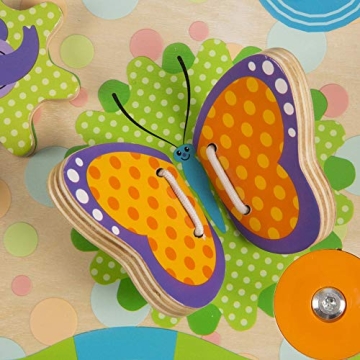 Melissa & Doug Jungle Wooden Activity Table for Toddlers