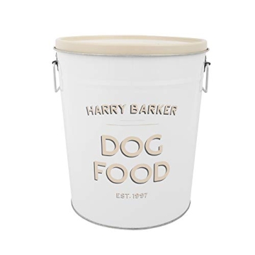 Elegant Harry Barker Dog Food Storage Canister for Freshness