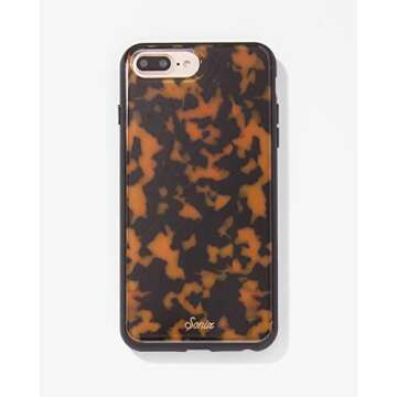 Sonix Brown Tort for iPhone 8 Plus [10ft Drop Tested] Protective Luxe Tortoise Shell Leopard Print Case for Apple iPhone 6+, 6s+, 7+, 8+
