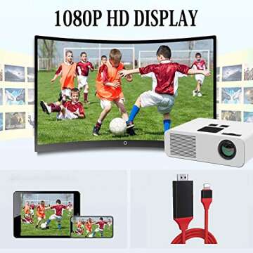 Apple MFi Lightning to HDMI Adapter for iPhone and iPad